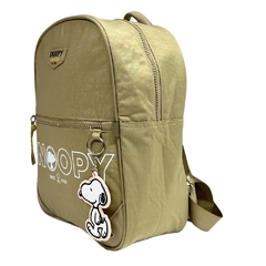 Bolsa Mochila de Costas em Nylon SNOOPY Collors SP2846 Taupe - Arrivata