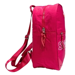 Bolsa Mochila de Costas em Nylon SNOOPY Collors SP2846 Pink na internet