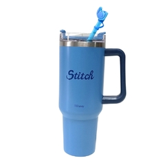 Copo Térmico Canecão Tumbler Inox 1,15L Canudo STITCH DISNEY na internet