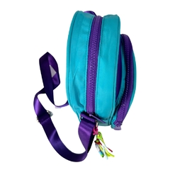 Bolsa Transversal Nylon Oficial Luluca - Semax LU2736 Azul - comprar online