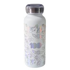 Garrafa Térmica Inox Bubble 500ML 100 ANOS DISNEY Branca ZC - comprar online