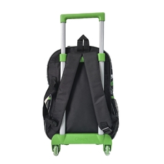 Kit Mochila De Rodinhas T-REX ATTACK Verde Clio TX3460K - Arrivata