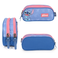 Kit Mochila de Rodinhas Oficial STITCH DISNEY - Luxcel Azul - comprar online