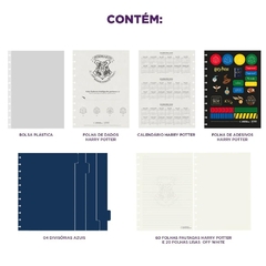 Caderno Inteligente HARRY POTTER AZUL - Grande - Arrivata