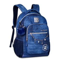 Mochila de Costas em Jeans OFICIAL REBECCA BONBON RB24063