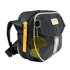 Bolsa Transversal SNOOPY SP4901 Preto Semax com Chaveiro - comprar online