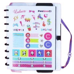 Caderno Inteligente Pandalu By Luluca - Pequeno - A5 - comprar online