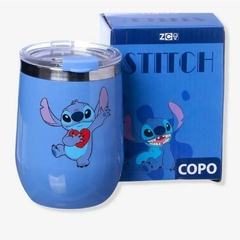 Copo Space em Inox Parede Dupla 400ML STITCH DISNEY ZC - comprar online