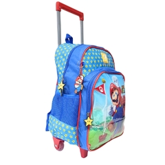 Mochila de Rodinhas SUPER MARIO - Luxcel Azul na internet