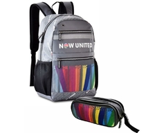 KIT MOCHILA E ESTOJO OFICIAL NOW UNITED NU3258CZ