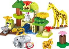 BLOCOS DE MONTAR ZOOP TOYS - SE MOVE LUZES E SONS ZOOLOGICO