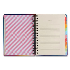 Planner Permanente Semanal Wire-o A5 Pastel Rosa Cícero - Arrivata