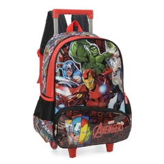 Kit Mochila Rodinhas AVENGERS VINGADORES Luxcel Vermelho - comprar online