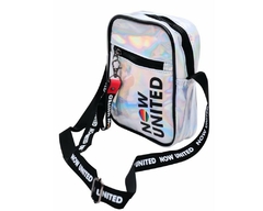 BOLSA TRANSVERSAL OFICIAL NOW UNITED NU3276PR PRATA - comprar online