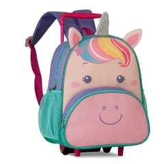 Mochila De Rodinhas P Clio Pets Unicórnio CP2654B - comprar online