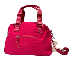 Bolsa Baú G Oficial SNOOPY Colors em Nylon SP2848 Pink - Arrivata