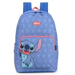 Mochila de Costas Oficial STITCH DISNEY - Luxcel Azul - comprar online