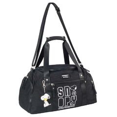 Bolsa Meia Viagem e Academia Oficial SNOOPY Preto SP2384PT