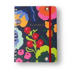 Planner Semanal Permanente A5 Cícero Pólen Flores Marinho - comprar online