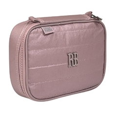 Kit Mochila de Rodinhas Crinkle Rebecca Bonbon RB2417 Rosa