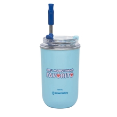 Copo Inox Canudo e Tampa 300ML STITCH DISNEY - Zona Criativa na internet