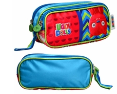 KIT MOCHILA DE RODINHAS OFICIAL UGLYDOLLS UG2304 VERMELHO - loja online