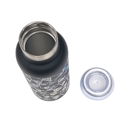 Garrafa Térmica Inox Bubble 500ML 100 ANOS DISNEY Preta ZC - Arrivata