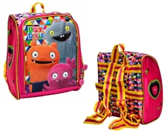 KIT MOCHILA DE RODINHAS OFICIAL UGLYDOLLS UG2300 ROSA - Arrivata