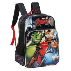 Mochila de Costas MARVEL AVENGERS VINGADORES Luxcel Preto