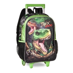 Kit Mochila De Rodinhas T-REX ATTACK Verde Clio TX3460K - comprar online