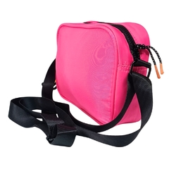 Bolsa Transversal Nylon Oficial Luluca - Semax LU2960 Rosa - Arrivata