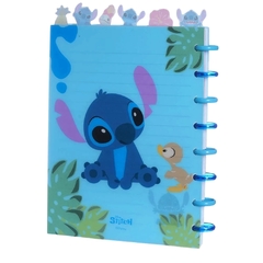 Imagem do Caderno com Discos e Divisórias STITCH DISNEY Zona Criativa