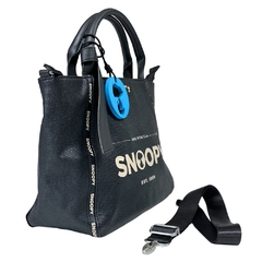 Bolsa Tiracolo Grande SNOOPY SP2637PT Preto Semax - comprar online