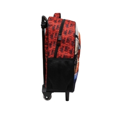 Kit Mochila Rodinhas e Estojo Box Spider Man Homem Aranha 3D - Arrivata