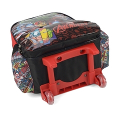 Mochila Rodinhas MARVEL AVENGERS VINGADORES Luxcel Vermelho - Arrivata