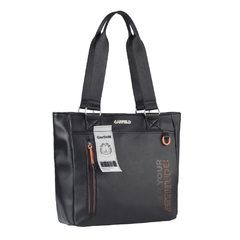 Bolsa Totebag Grande Oficial GARFIELD GF2389 Preto