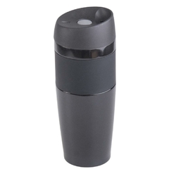 Copo Térmico Rub Inox 450ml Preto - Mokha - Arrivata