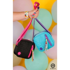 Imagem do Bolsa Transversal Nylon Oficial Luluca - Semax LU2735 Preto