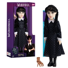 Boneca Oficial WANDINHA 45cm + Mãozinha - Novabrink