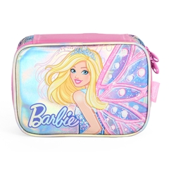 Estojo Box 100 Pens Oficial BARBIE FADA Rosa - Luxcel