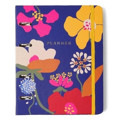 Agenda Planner Semanal Notas 2025 Argolado Pólen AROMAS AZUL