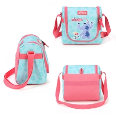 Imagem do Kit Mochila Rodinhas Oficial STITCH DISNEY - Luxcel Turquesa