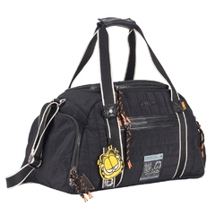 Bolsa Meia Viagem e Academia Oficial GARFIELD GF2886PT Preto