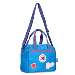 Imagem do Kit Mochila de Costas Oficial REBECCA BONBON RB24004 Azul