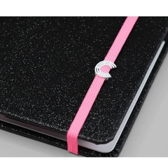 Caderno Inteligente LETS GLITTER NEON BLACK - Pequeno - A5 na internet