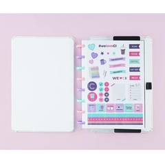 Caderno Inteligente LETS GLITTER COLORFUL - Pequeno - A5 - loja online