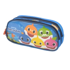 Kit Mochila Rodinhas e Estojo BABY SHARK FAMILY - Luxcel - comprar online