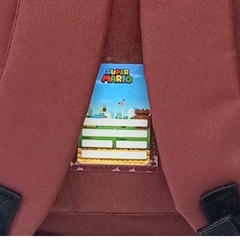 Mochila de Costas SUPER MARIO - Luxcel Vinho Escolar Passeio - loja online