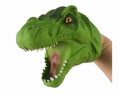 KIT DE LUVAS FANTOCHE DINOSSAURO VERDE E MARRON - ZOOP TOYS na internet