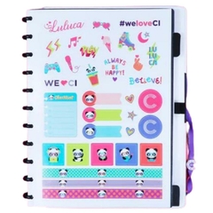 Caderno Inteligente Pandalu By Luluca - Grande - comprar online